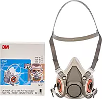 MMM6100-3M Half Facepiece Respirator 6000 Series - Small