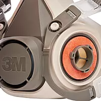 MMM6100-3M Half Facepiece Respirator 6000 Series - Small