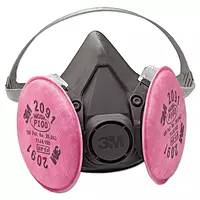 3M 6391 Half-Facepiece Respirator 6000 Series, Large