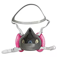 3M 6391 Half-Facepiece Respirator 6000 Series, Large