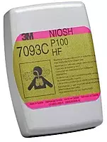 3M 3M Cartridge/Filter 7093C Hydrogen Fluoride Level Sensor, Indoor Use, Modern Style, 0 - 5V, 0.1 V, Bayonet Mount