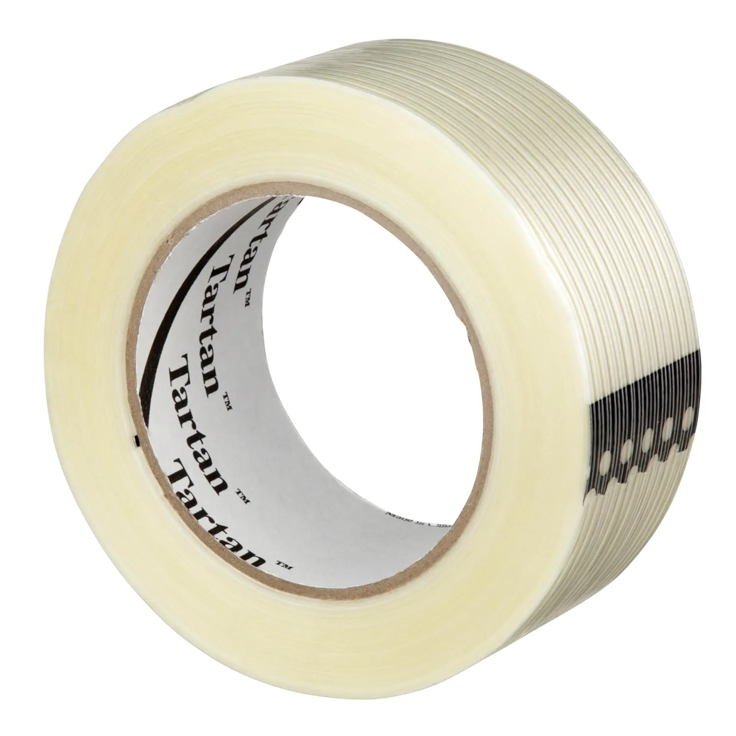 3MO TARTANO Tartan Filament Tape 8934, Clear, 4 mil