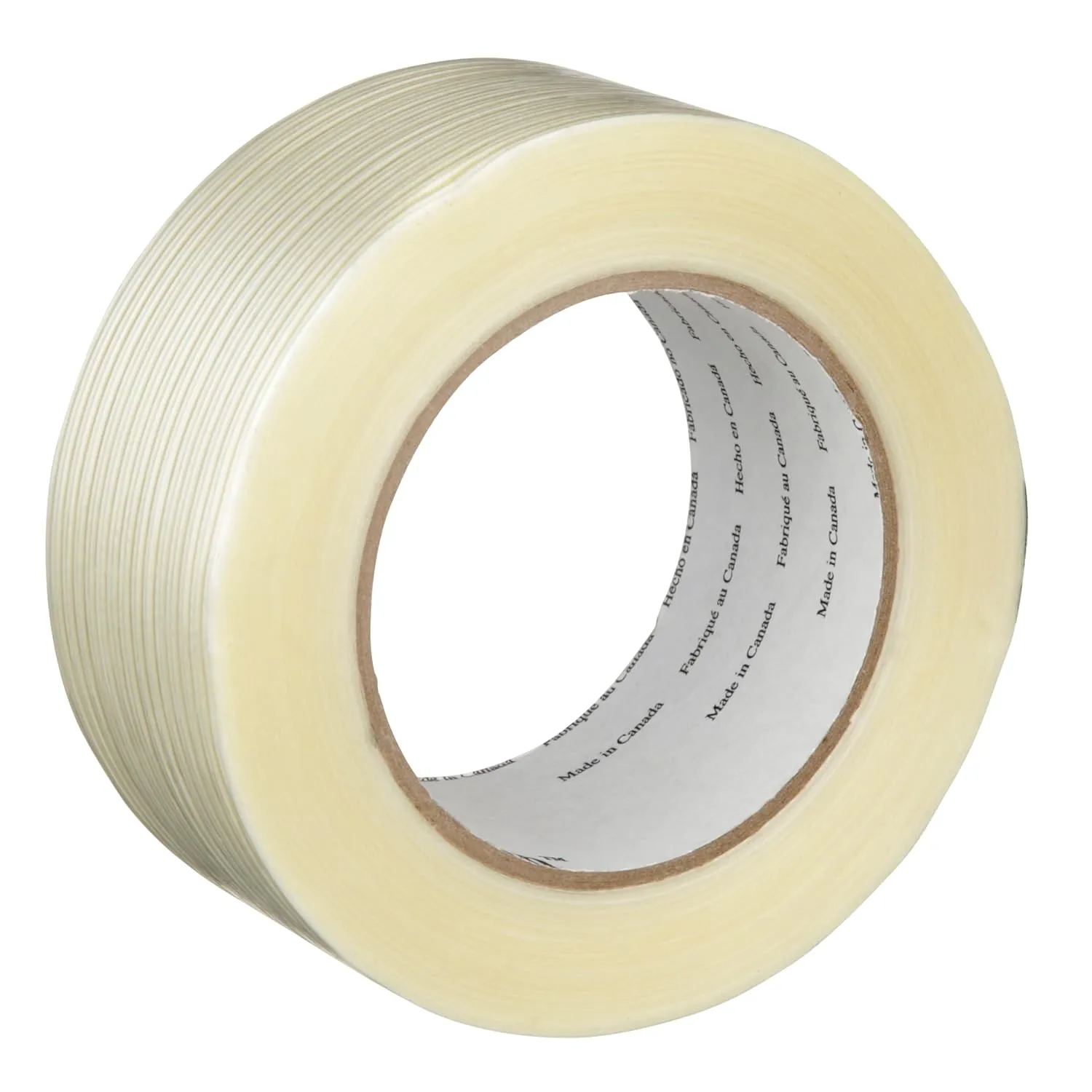 3MO TARTANO Tartan Filament Tape 8934, Clear, 4 mil