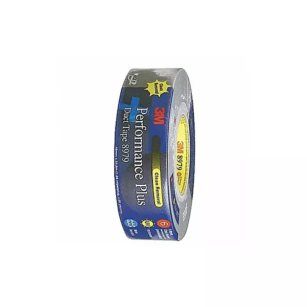 3M 051131-17819 Performance Plus 8979 Duct Tape, 48 mm W x 54.8 m L, 12.1 mil THK, Cloth, Olive