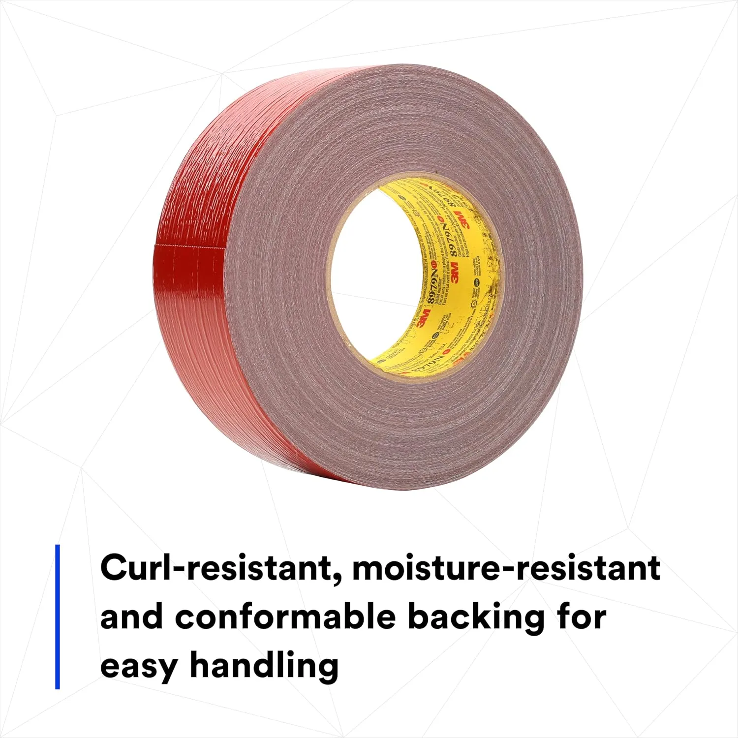 3M 8979N Performance Plus Duct Tape, Red, 2 in x 60 yds x 12.1 mil – Highly Specialized Duct Tape for Demanding Applications