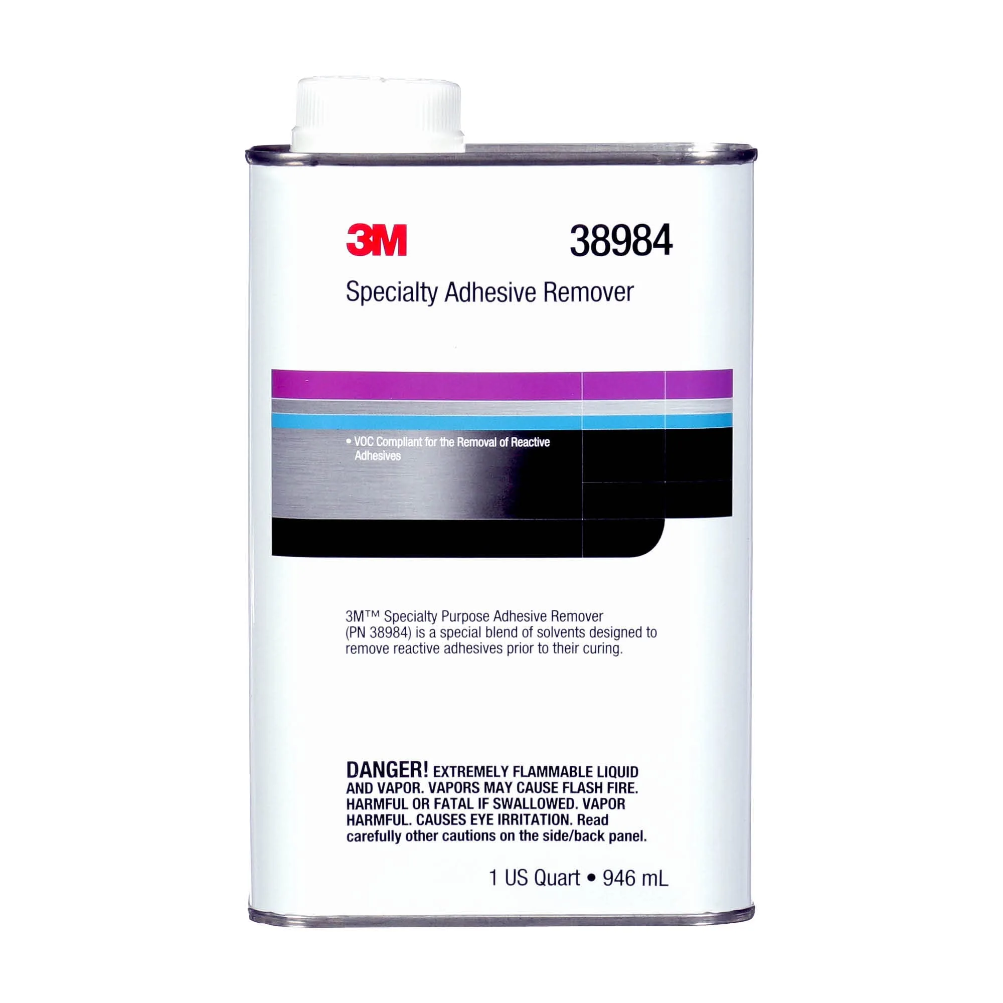 3M Specialty Adhesive Remover, Solvent-Based Industrial Liquid