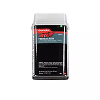 3M Bondo Fiberglass Resin 0.9 Pint, Stage 2, Waterproof Formula for Repairing, Resurfacing, or Rebuilding Metal, Wood, Fiberglass or Masonry Surfaces (401)