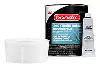 Bondo Bondo-Hair Long Strand Fiberglass Reinforced Filler, 00762, 1 Quart