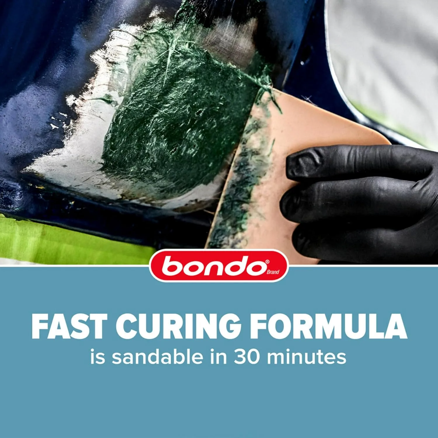 Bondo Bondo-Hair Long Strand Fiberglass Reinforced Filler, 00762, 1 Quart