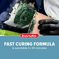 Bondo Bondo-Hair Long Strand Fiberglass Reinforced Filler, 00762, 1 Quart