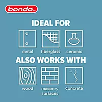 Bondo Bondo-Hair Long Strand Fiberglass Reinforced Filler, 00762, 1 Quart