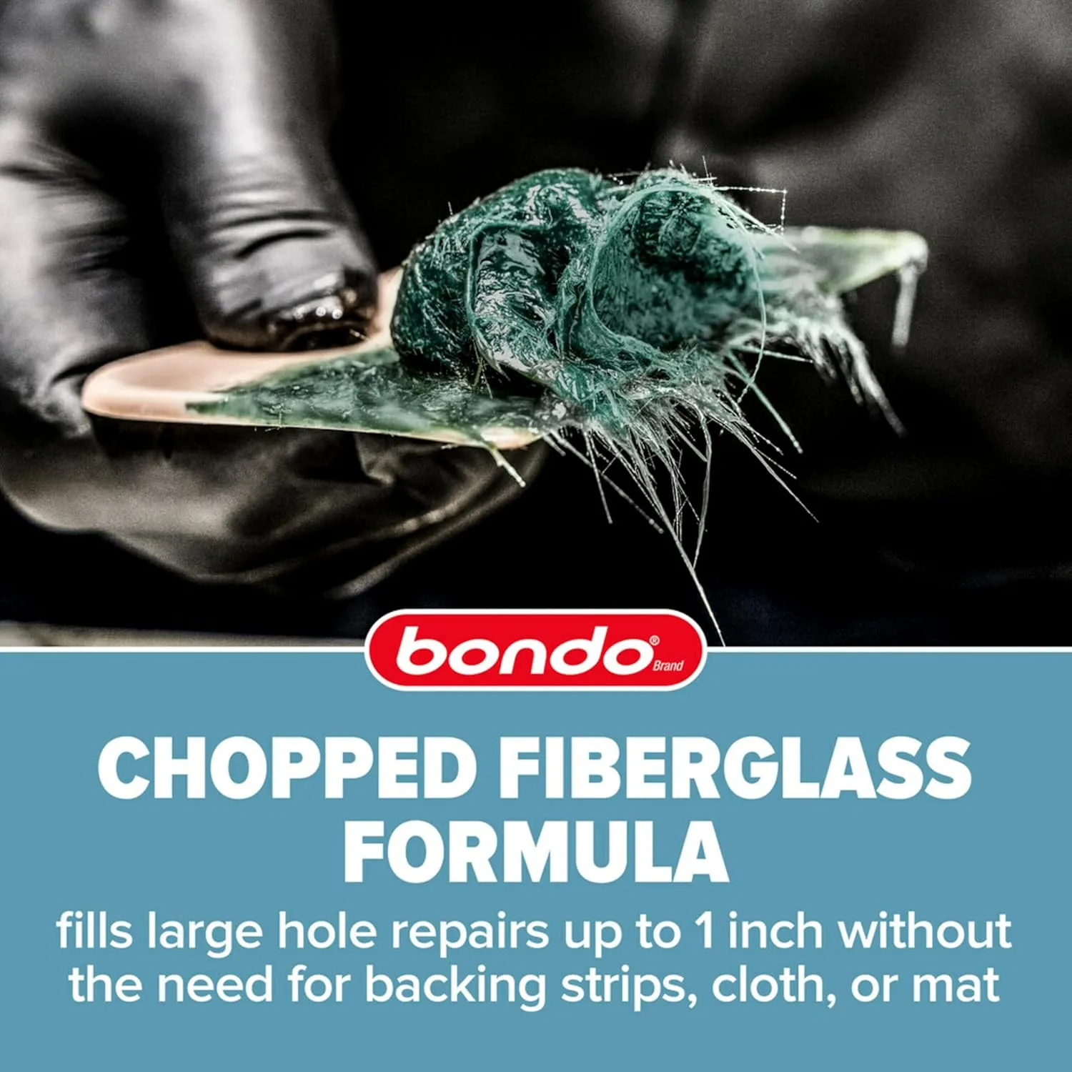 Bondo Bondo-Hair Long Strand Fiberglass Reinforced Filler, 00762, 1 Quart