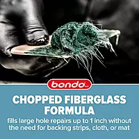 Bondo Bondo-Hair Long Strand Fiberglass Reinforced Filler, 00762, 1 Quart