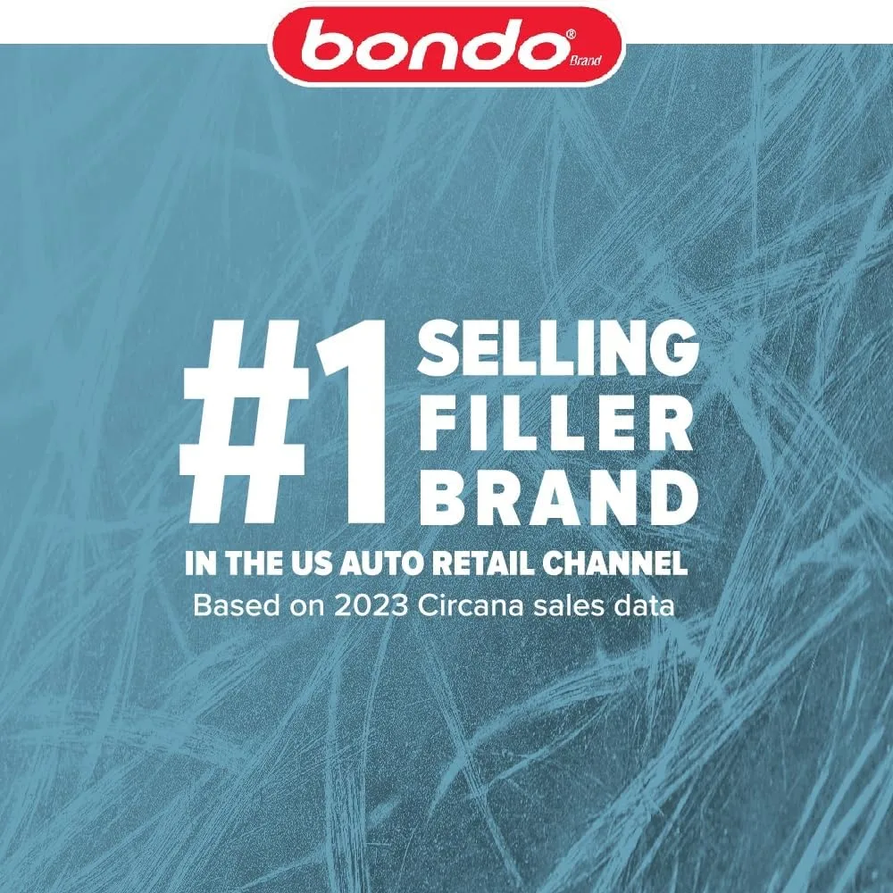Bondo Bondo-Hair Long Strand Fiberglass Reinforced Filler, 00762, 1 Quart
