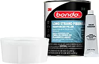 Bondo Bondo-Hair Long Strand Fiberglass Reinforced Filler, 00762, 1 Quart