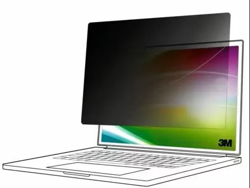 3M Bright Screen Privacy Filter for 13.3in Full Screen Laptop (16:10)