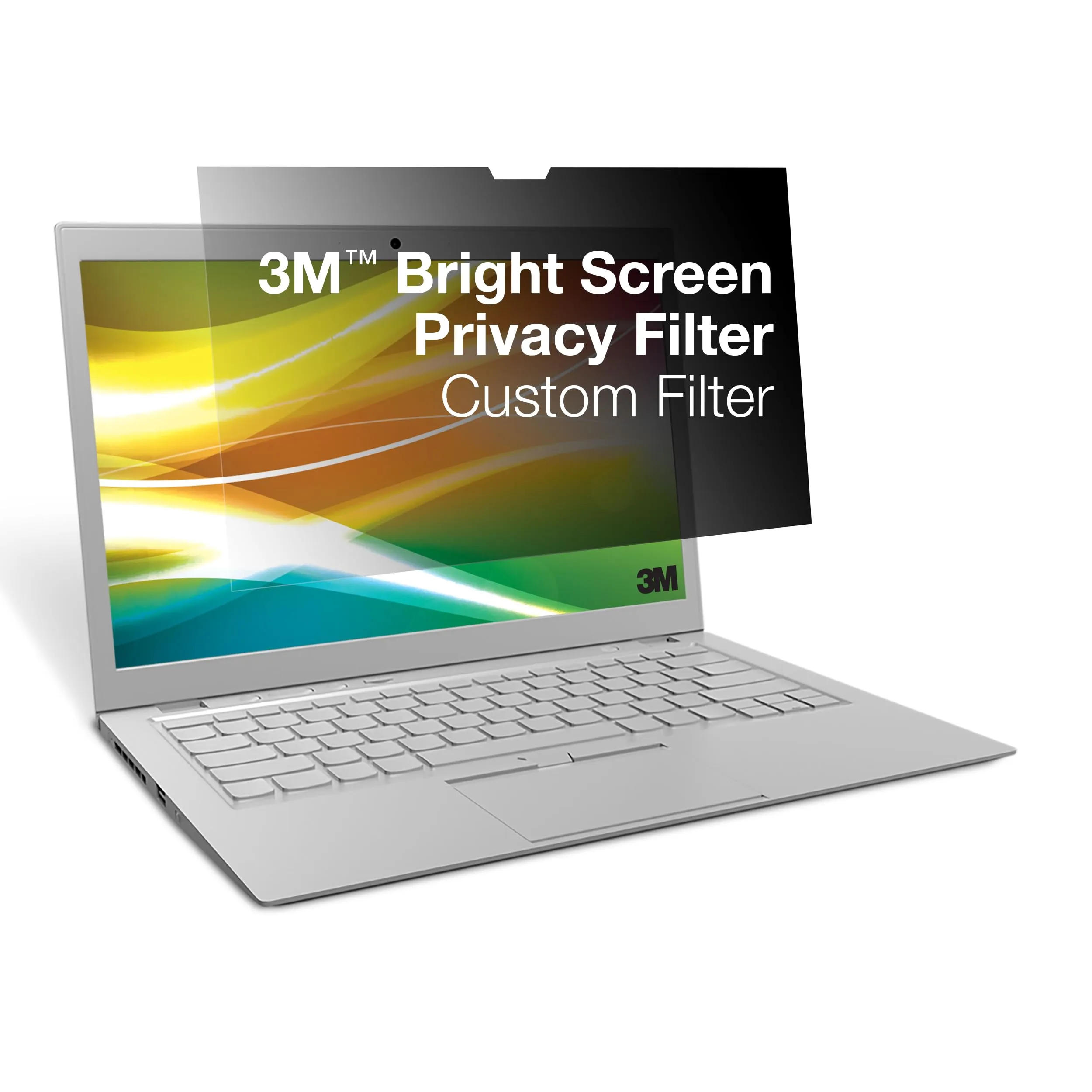 3M Bright Screen Privacy Filter for Apple MacBook Air 13 M2-M3