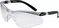 3M Magnifying Safety Glasses BX +2.5 — Clear Anti-Fog/Scratch Resistant