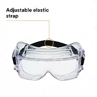 3M Centurion Safety Impact Goggle 452AF, 40301-00000-10 Clear Anti-Fog Lens, Pack of 1