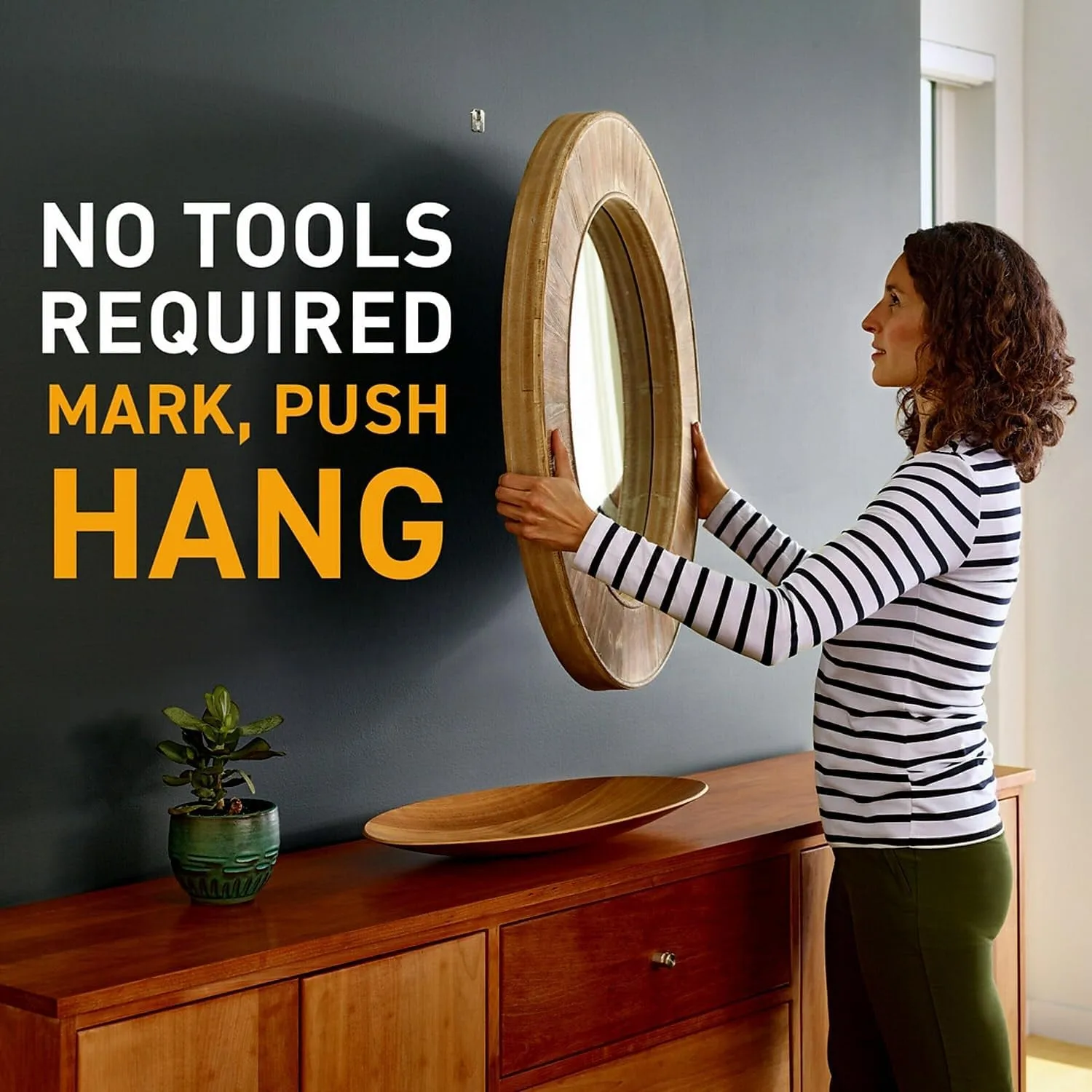 3M CLAW Drywall Picture Hanger, 45 lb Capacity, 3 Pack