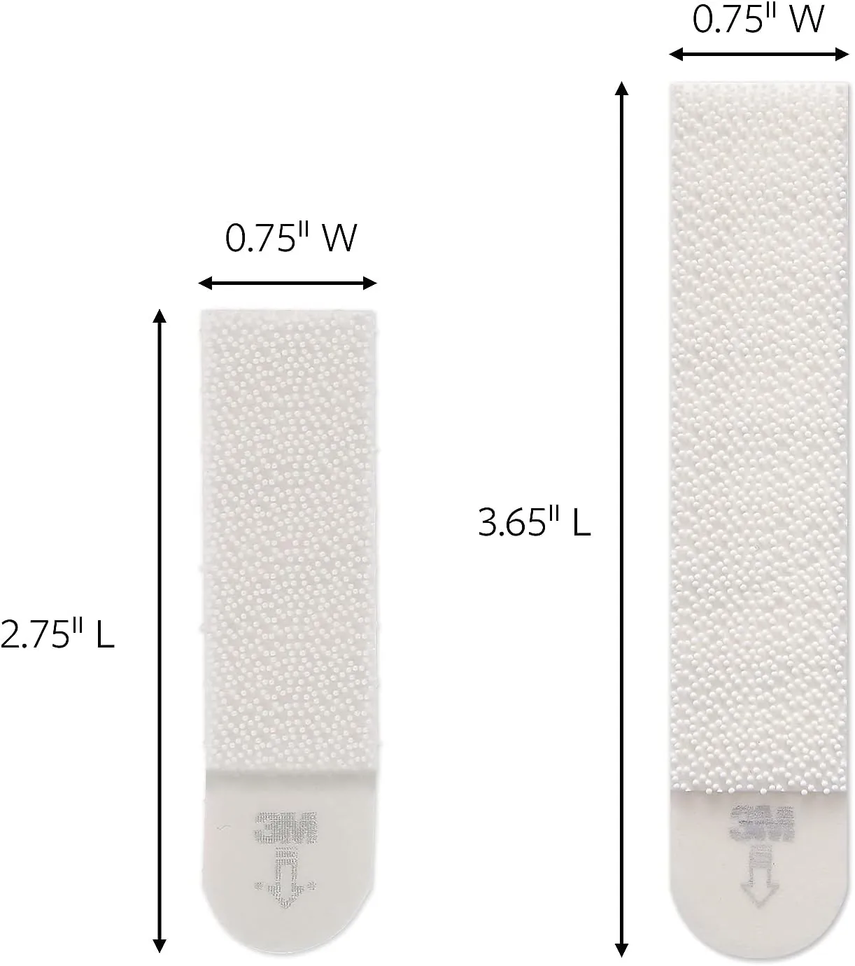 Command Picture Hanging Strips, 12 Pairs (8 Large, 4 Medium) - White, Damage-Free Hanging
