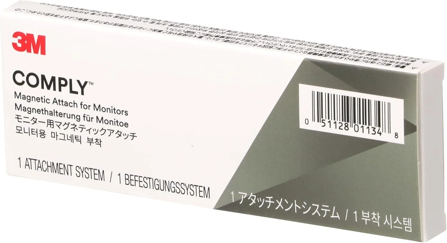 3M COMPLY Magnetic Attach for Monitors Kit (COMPLYMG)