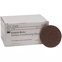 Cubitron Surface Conditioning Disc for Sanding – Metal Surface Prep – Hook and Loop – Aluminum Oxide – Medium Grit