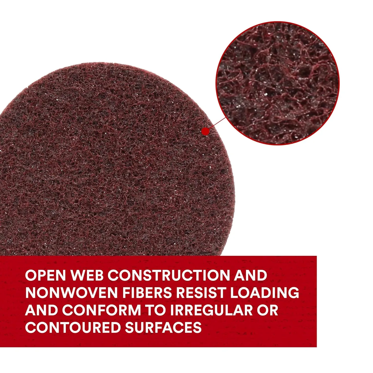 Cubitron Surface Conditioning Disc for Sanding – Metal Surface Prep – Hook and Loop – Aluminum Oxide – Medium Grit