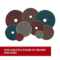 3M Scotch-Brite Surface Conditioning Disc for Sanding – Metal Surface Prep – Hook and Loop – Aluminum Oxide