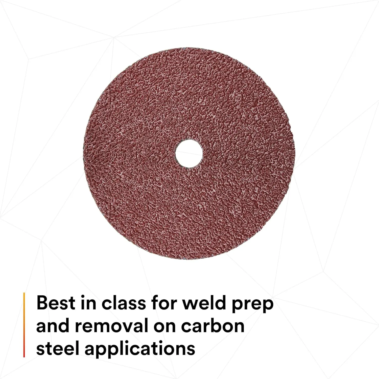 3M Cubitron II Fibre Disc 982C, 7 in TN Quick Change, 36+ Grit, Pack of 25