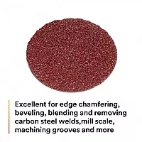 3M Cubitron II Roloc Fibre Disc 982C, 36+, TR, 4 in x NH, Die R400BB 36+ 4 in