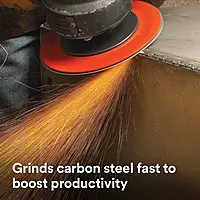 3M Cubitron II Roloc Fibre Disc 982C, 36+, TR, 4 in x NH, Die R400BB 36+ 4 in