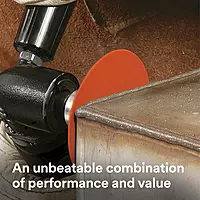 3M Cubitron II Roloc Fibre Disc 982C, 36+, TR, 4 in x NH, Die R400BB 36+ 4 in