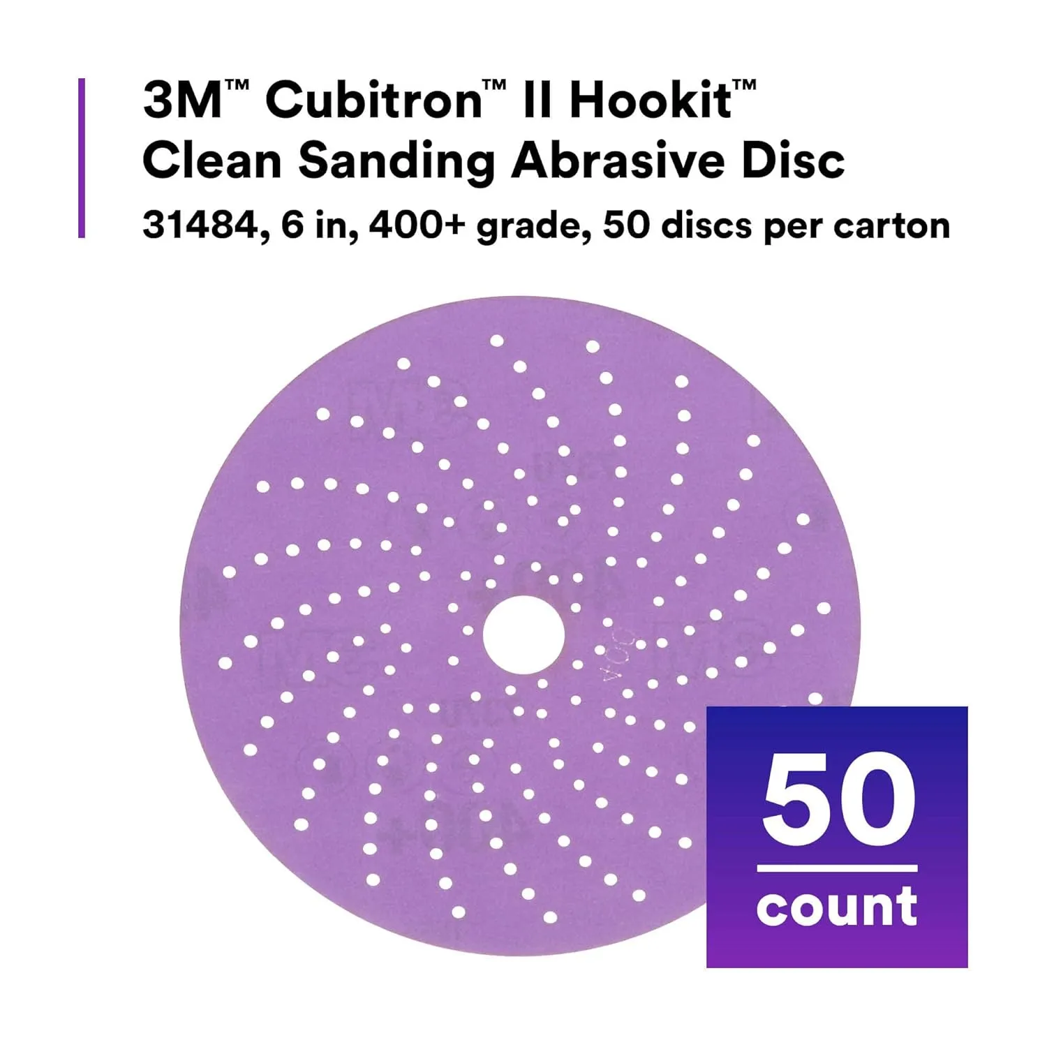 3M Cubitron II Hookit Clean Sanding Abrasive Discs