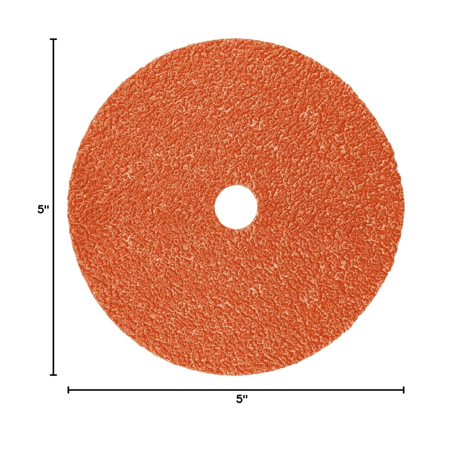 3M Fibre Disc 987C - 36+ Grit Metal Grinding Disc - Ceramic Precision Shaped Grain - For Angle Grinders - (Pack of 25)