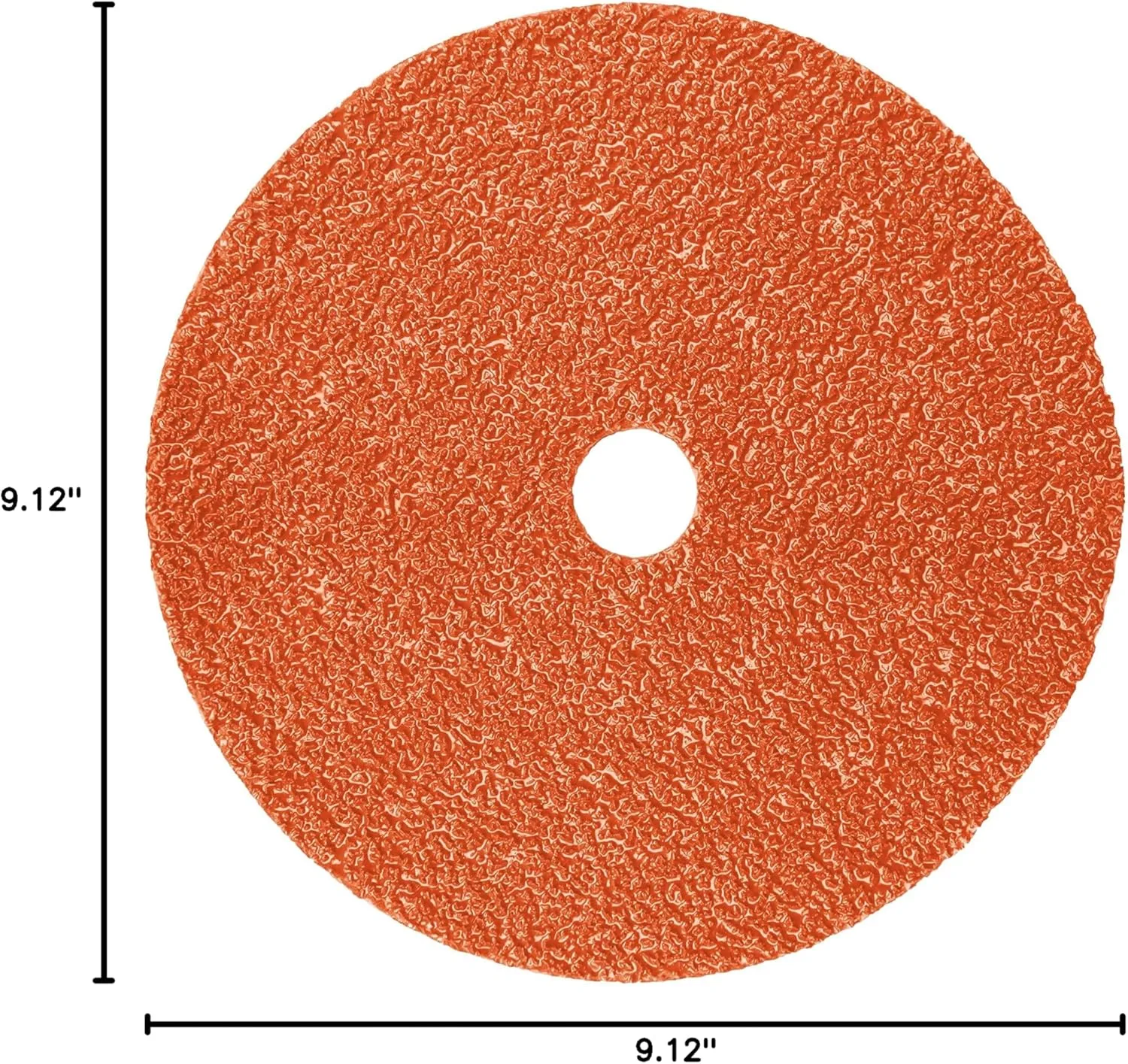 3M Cubitron II 987C Coated Ceramic Fiber Disc - 36 Grit - 9 1/8 in Dia 7/8 in Center Hole - 6600 Max RPM