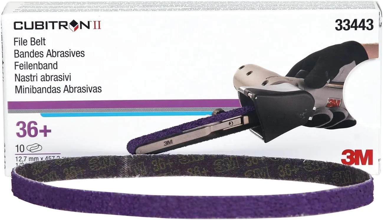 3M CUBITRON II FILE BELT 33443 36+ 1/2"X18"