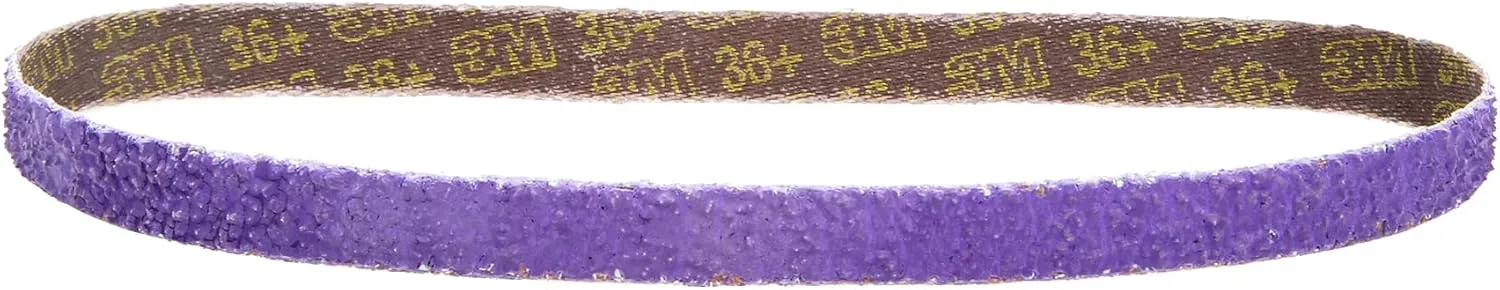 3M Cubitron II File Belt 33445 - 60+ Grit, 1/2 x 18 in, Pack of 10