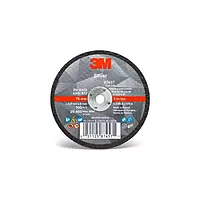 3M 87457 Silver Cut-Off Wheel, 6-3/8" x .035" x 1/4" T1, Ceramic Grain, 36 Grit, Lot of 50