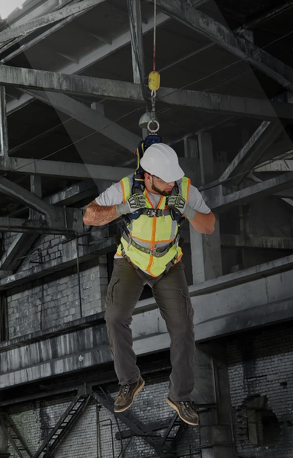 3M DBI-SALA Personal Self-Rescue Kit 3320052, 100 ft, Rope, Universal Harness Attachment