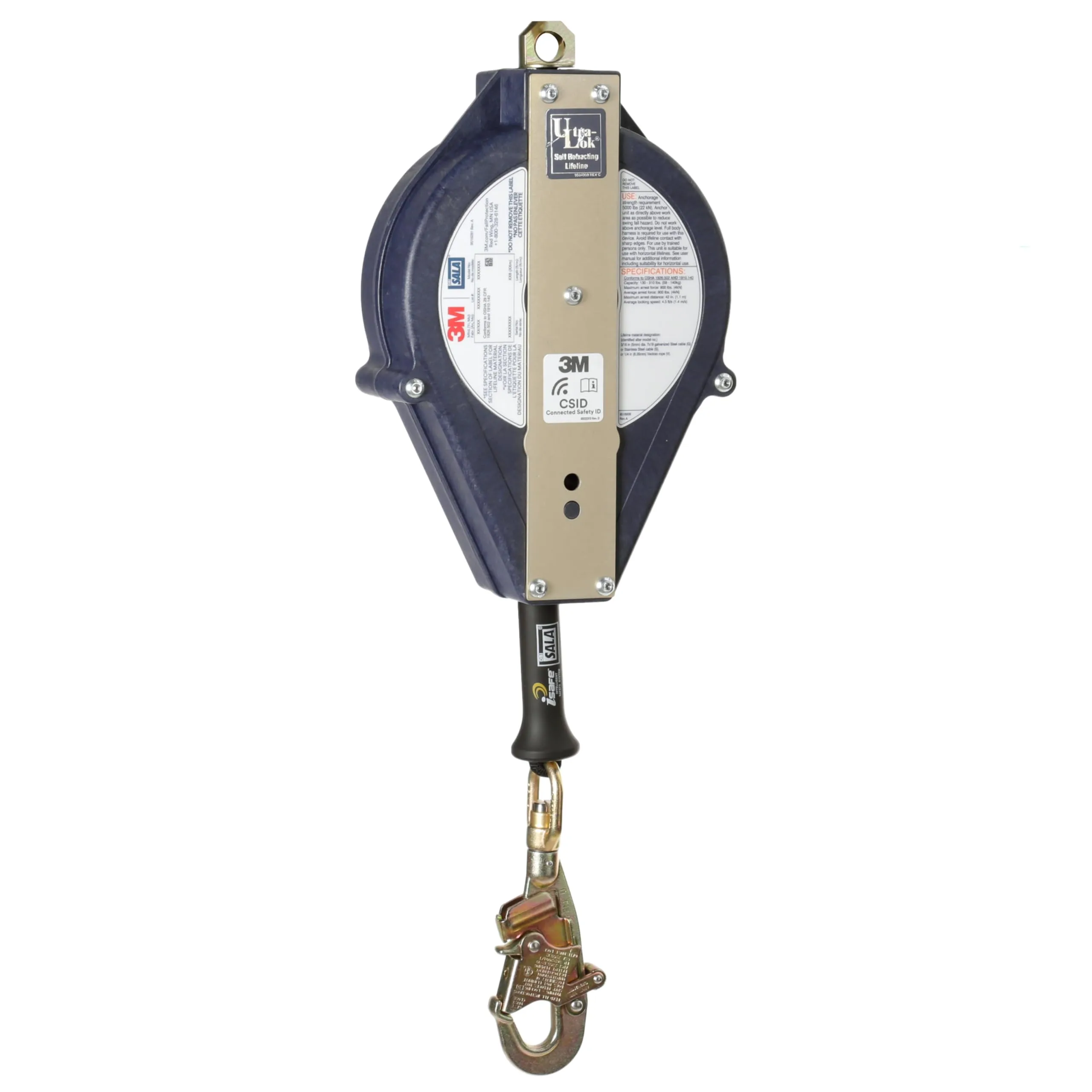 3M DBI-SALA Ultra-Lok Self-Retracting Lifeline 3503883 Rope 50 ft