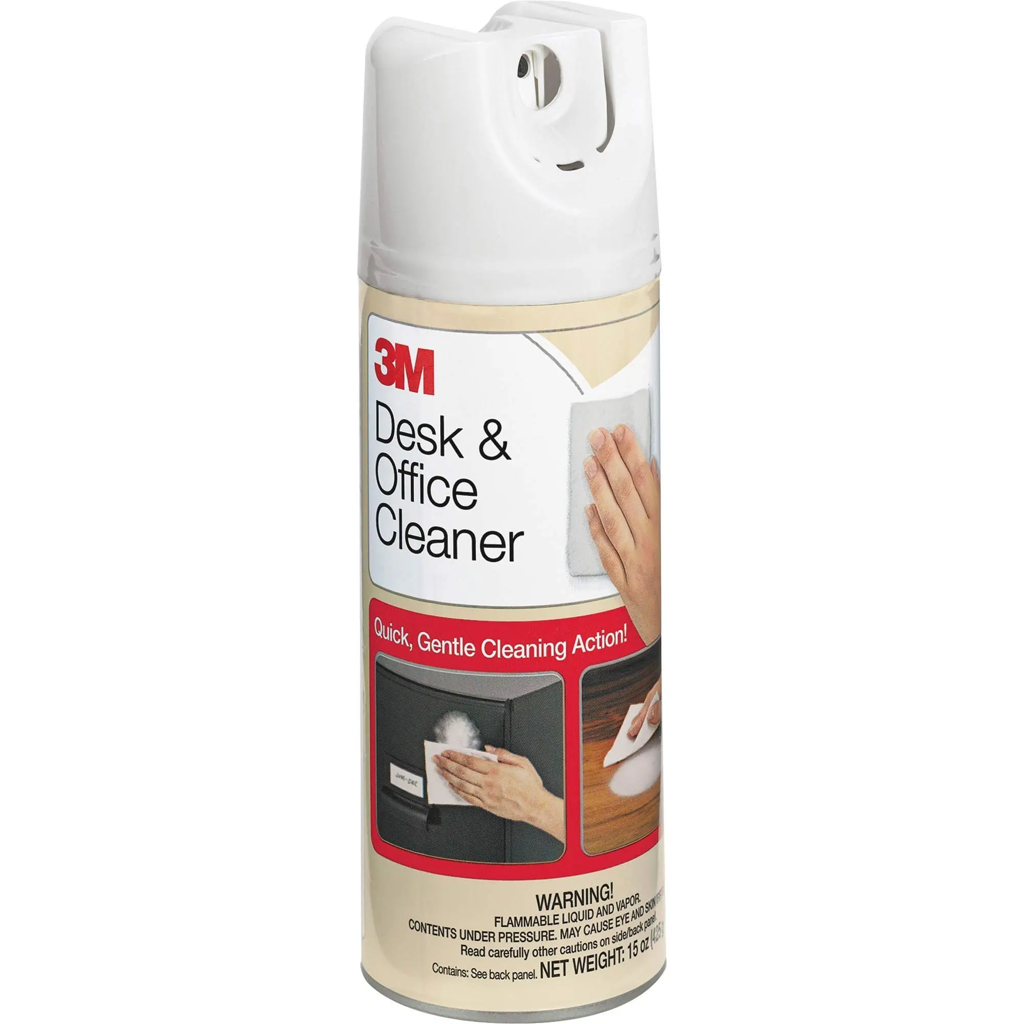 3M Desk and Office Spray Cleaner, 15 Oz Aerosol Spray 15 Ounce (Pack of 1)