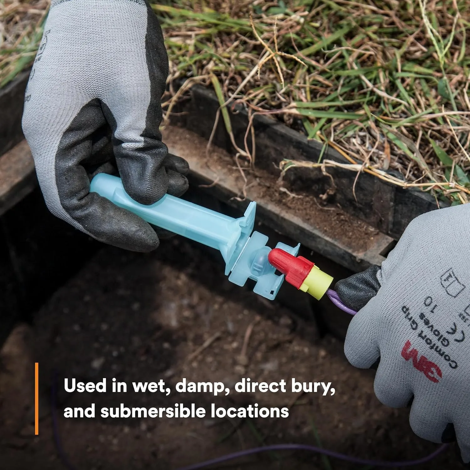 3M Direct Bury Splice Kit DBR/Y-6, 18-10 AWG