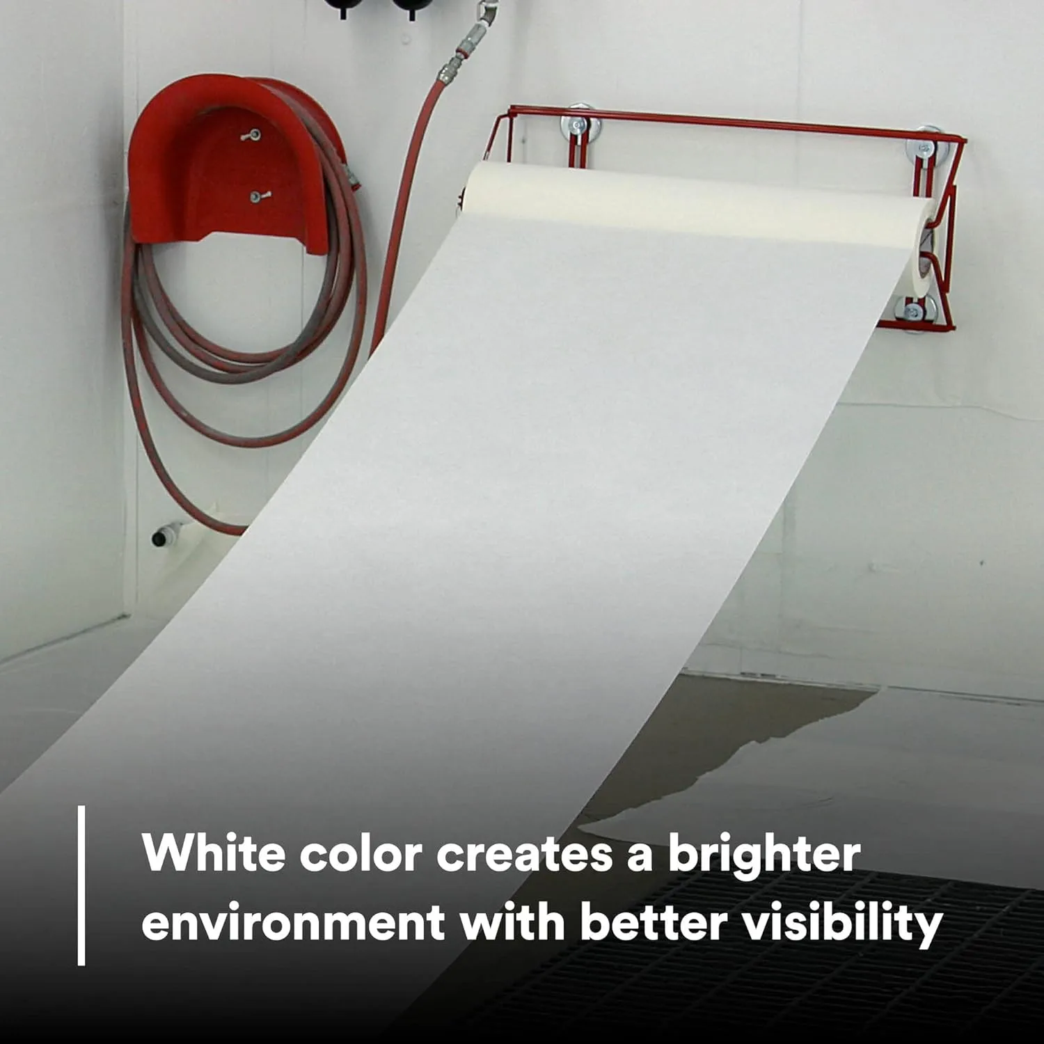 3M Dirt Trap Protection Material 36852, White Color, Nonwoven, Overspray Protection, Traps Dust And Debris, Clean