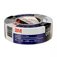 3M Super Duty Duct Tape DT17, Black, Ultra Thick, Wear Resistant, 17 mil, 48 mm x 32 m, 1 Roll