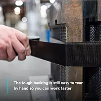 3M Super Duty Duct Tape DT17, Black, Ultra Thick, Wear Resistant, 17 mil, 48 mm x 32 m, 1 Roll