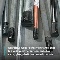 3M Super Duty Duct Tape DT17, Black, Ultra Thick, Wear Resistant, 17 mil, 48 mm x 32 m, 1 Roll