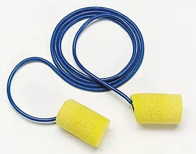 3M Ear Plugs, E-A-R Classic Small 311-1106, 200 Pair of Disposable Earplugs, Corded, 29 dB NRR, Foam, Smaller Ear Canals