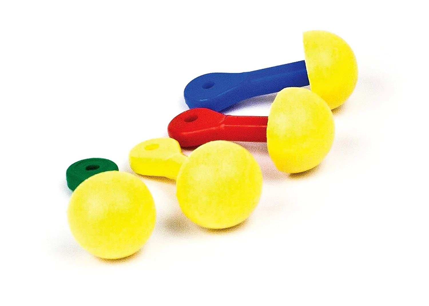 3M E-A-R EXPRESS Pod Plugs Earplugs 321-2200, Uncorded, Assorted Color Grips, Pillow Pack, Pack of 100