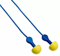 3M E-A-R EXPRESS Pod Plugs Ear Plugs 311-1127, Metal Detectable, Corded, Pillow Pack, Pack of 100